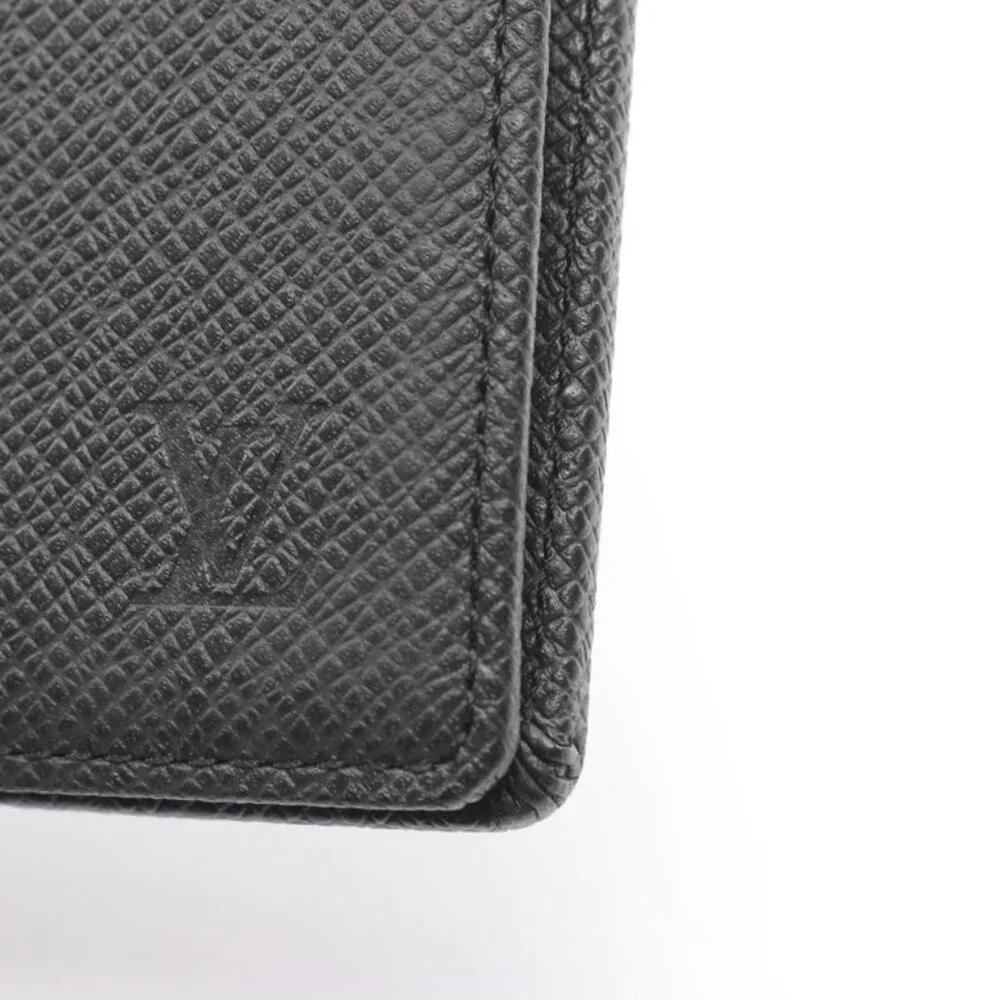 Louis Vuitton Bill Purse Porte Billets Cult Cles Ardoise Leather Black - Picture 7 of 8